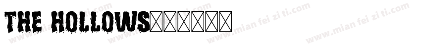 The Hollows字体转换